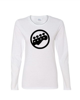 Bass Guitar  - Ladies Long Sleeve