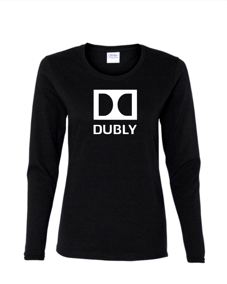 Dubly  - Ladies Long Sleeve, Color: Black