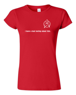 Red Shirt - Ladies Tee