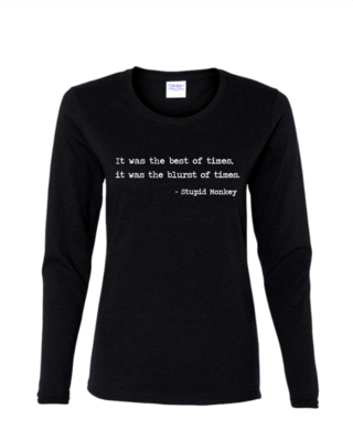 Blurst of Times - Ladies Long Sleeve
