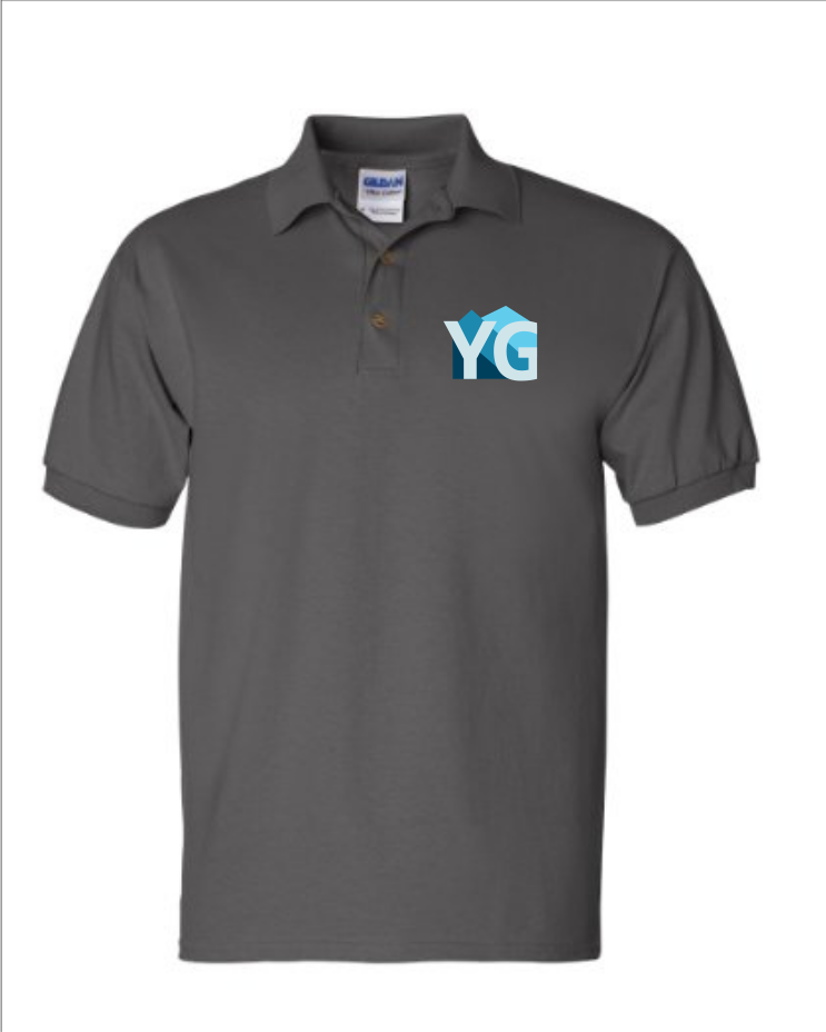 Yaremchuk Glass - Custom Order, Style: Golf Shirt (Charcoal)