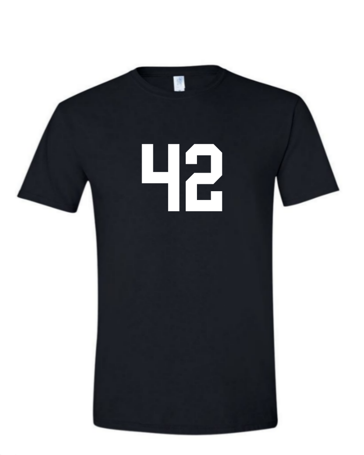 Hitchhiker&#39;s Guide 42 - (Mens/Ladies Shirt), Style: Mens Softstyle T-Shirt, Colour: Black