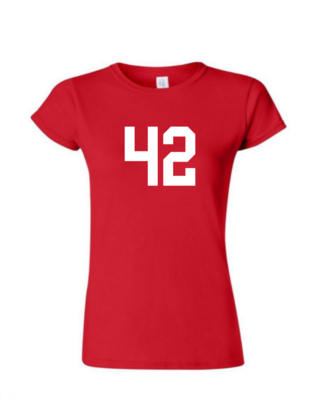 Hitchhiker&#39;s Guide &quot;42&quot; Ladies Tee/V Neck