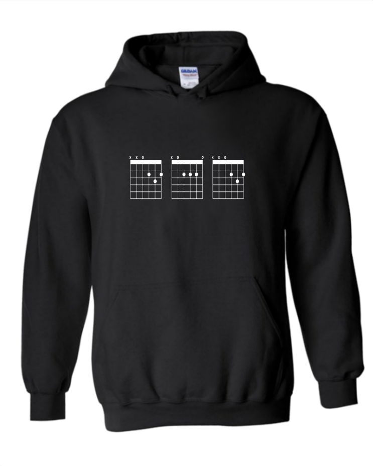 DAD Tab - Unisex Hoodie, Colour: Black