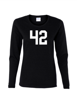 Hitchhiker&#39;s Guide 42 - Ladies Long Sleeve