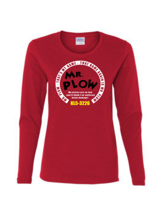Mr. Plow - Ladies Long Sleeve