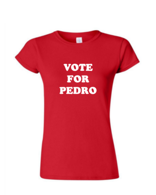 Vote for Pedro - Ladies Tee/V Neck