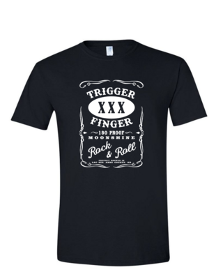 Trigger Finger Logo - Mens Softstyle T-Shirt