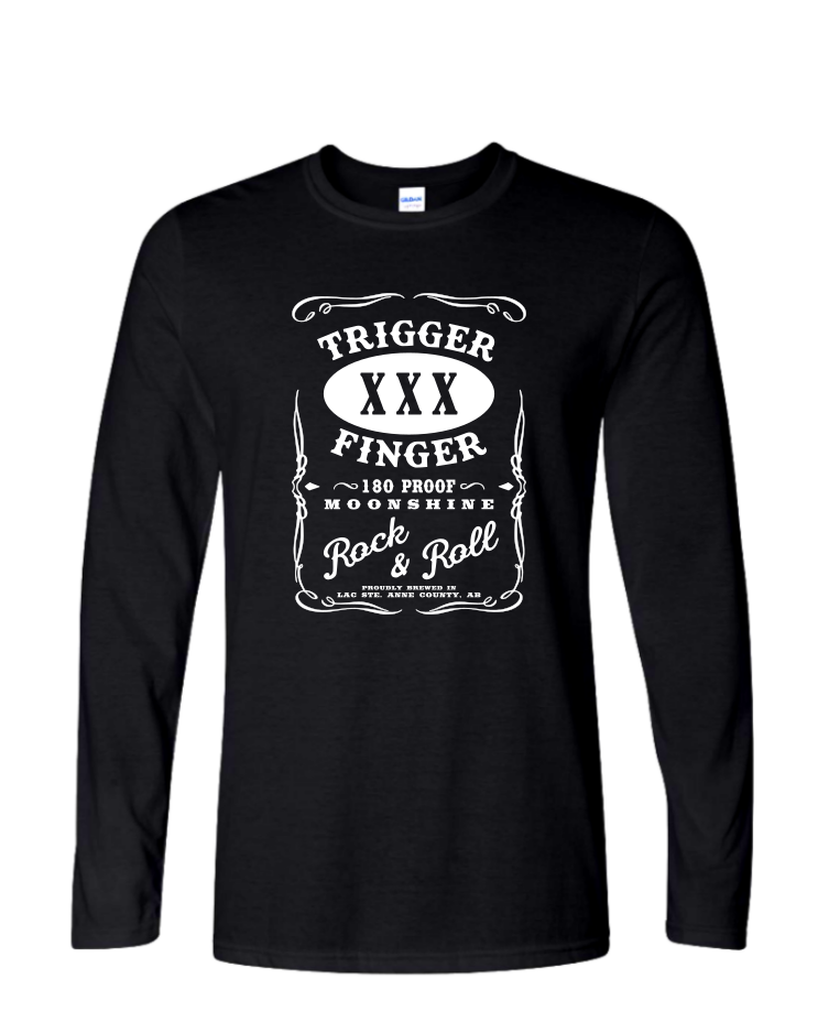 Trigger Finger Logo - Mens Long Sleeve