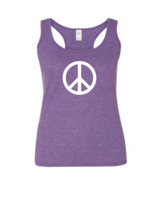 Peace Sign - Ladies Tank Top