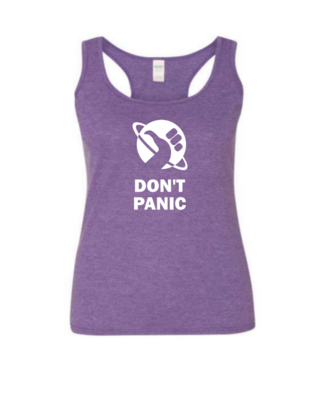Don&#39;t Panic - Ladies Tank Top