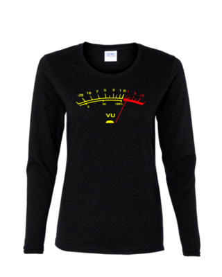 VU Meter  - Ladies Long Sleeve