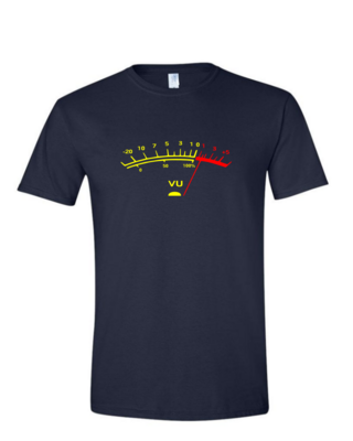 VU Meter- Mens Softstyle T-Shirt