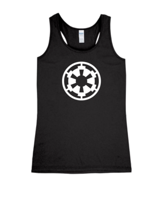 Imperial Logo - Ladies Tank Top, Colour: Black