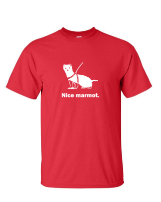 Nice Marmot - Mens Softstyle T-Shirt