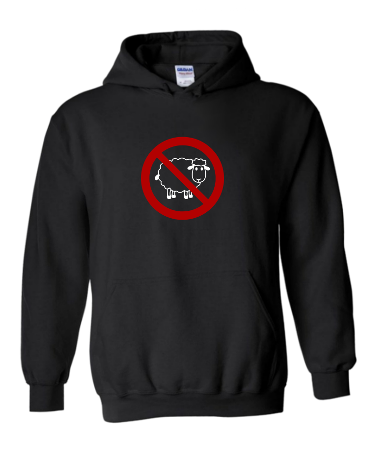 No Sheep - Unisex Hoodie