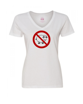 No Sheep - Ladies Tee/V Neck
