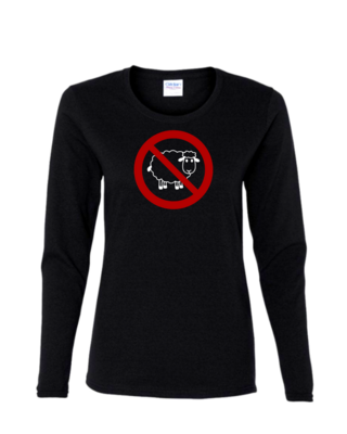No Sheep - Ladies Long Sleeve