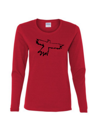The Crow  - Ladies Long Sleeve