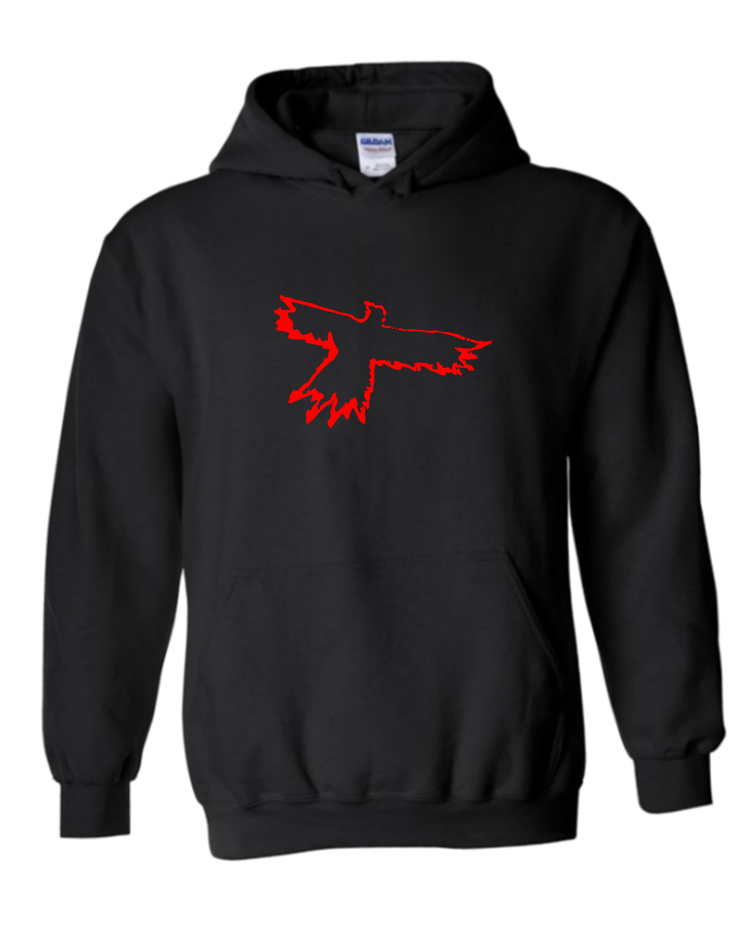 The Crow - Unisex Hoodie, Colour: Black