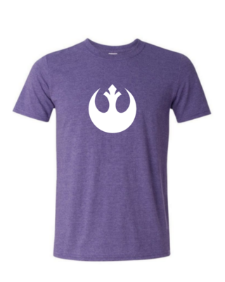 Rebel Logo - Mens Softstyle T-Shirt