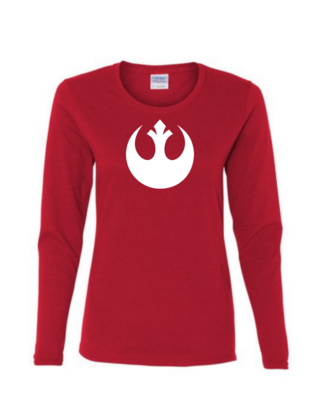 Rebel Logo - Ladies Long Sleeve