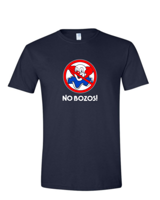 No Bozos - Mens Softstyle T-Shirt