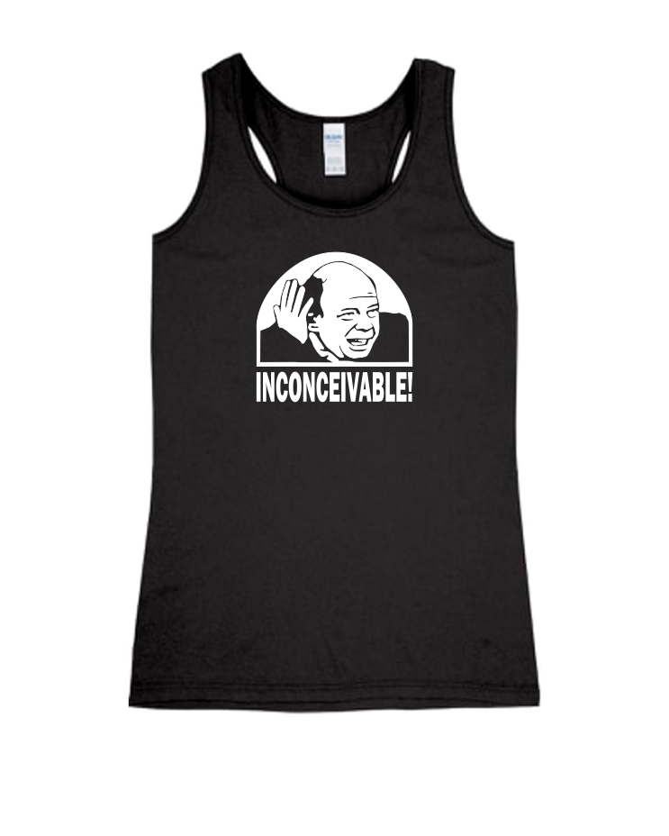 Inconceivable - Ladies Tank Top, Colour: Black