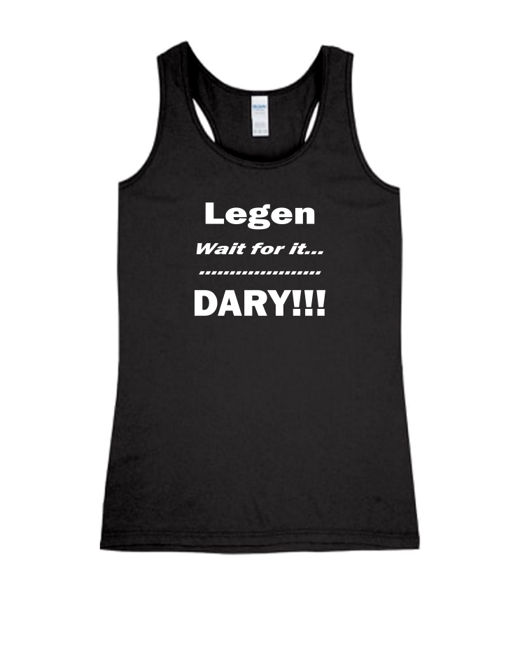 Legendary - Ladies Tank Top, Colour: Black