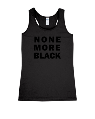 None More Black - Ladies Tank Top