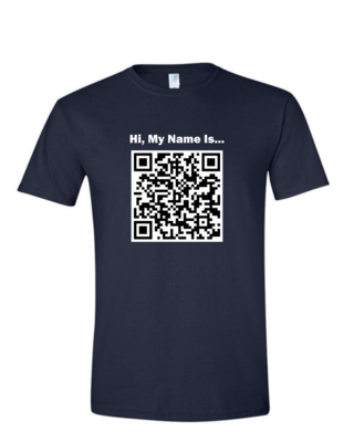 Custom QR Code - Mens Softstyle T-Shirt