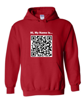 Custom QR Code - Unisex Hoodie
