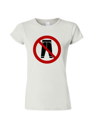 No Pants - Ladies Tee/V Neck