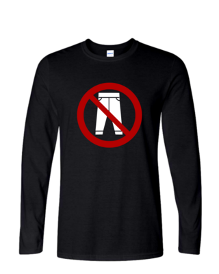No Pants - Mens Long Sleeve