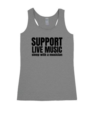 Support Live Music - Ladies Tank Top