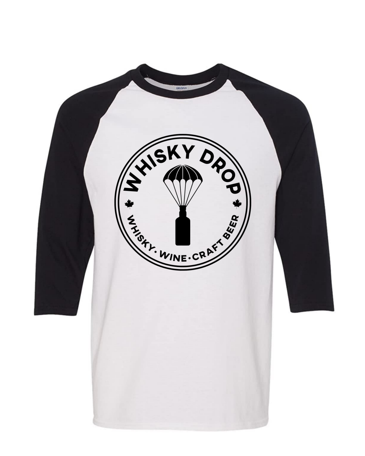 Custom - Whisky Drop Baseball Tees
