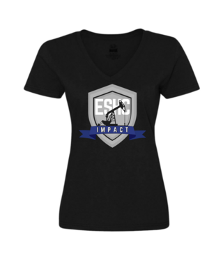 ESHC Impact - Ladies V-Neck T-Shirt