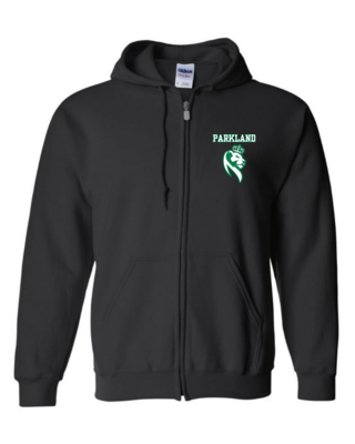 Parkland Basketball - Adult/Youth Unisex Zip Hoodie