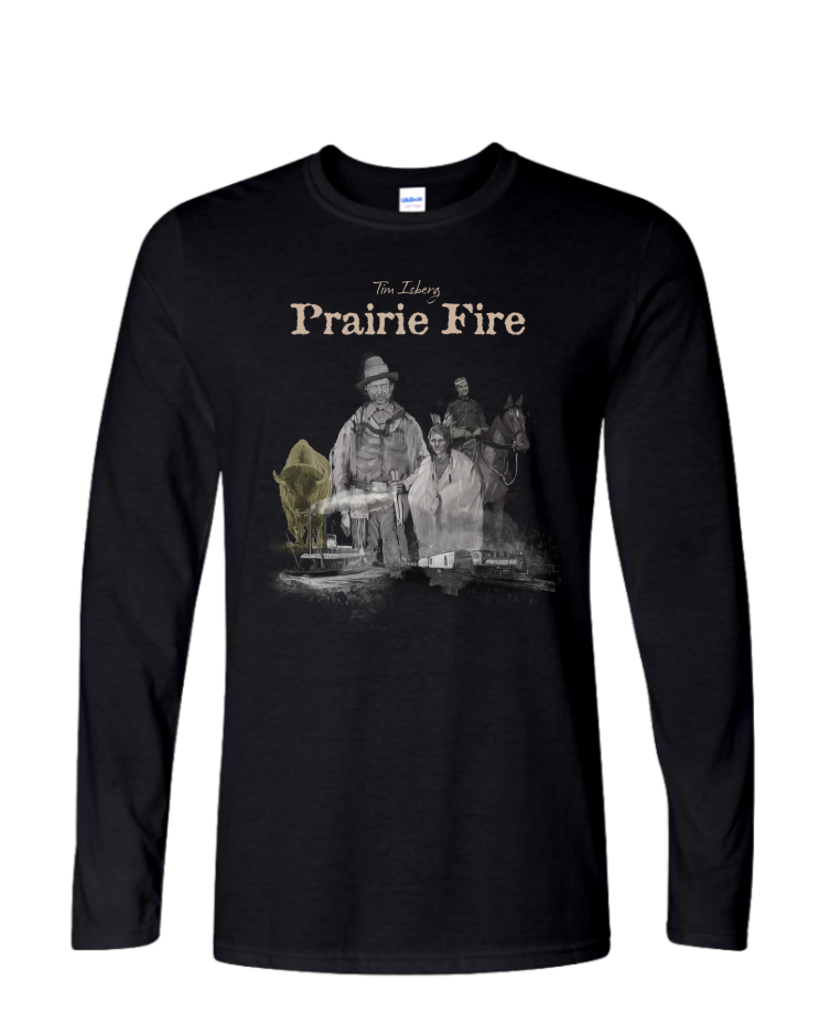 Tim Isberg &quot;Prairie Fire&quot; - Unisex Long Sleeved T-Shirt