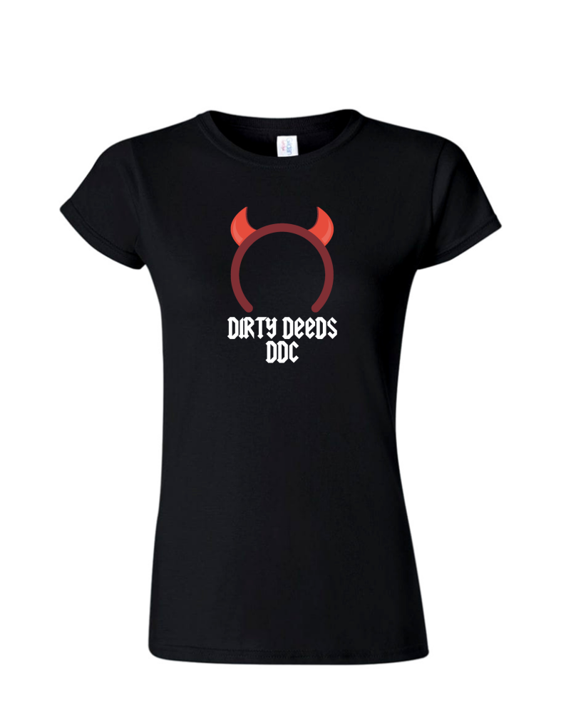Dirty Deeds DDC - Ladies Fitted T-Shirt
