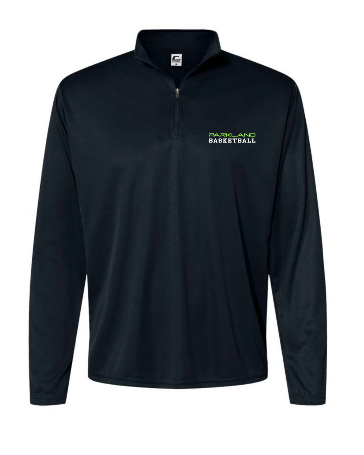 Parkland Basketball - Mens/Ladies Quarter Zip Performance Pullover