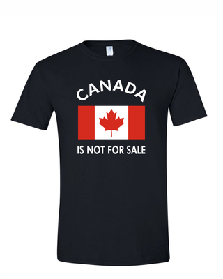 Canada is Not For Sale - Mens Softstyle T-Shirt