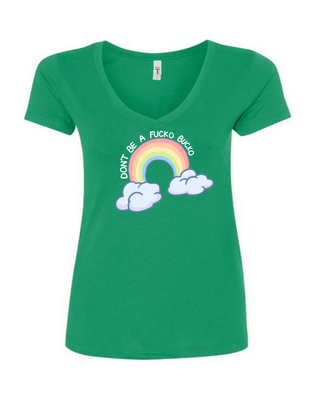 Bucko - Ladies V-Neck T-Shirt