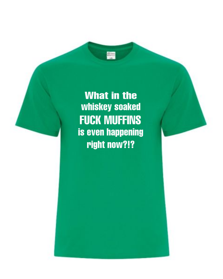 Whiskey Soaked F#ck Muffins - Unisex Softstyle T-Shirt