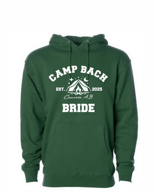 Custom &quot;Camp Bach&quot; Bride/Groom Hoodie