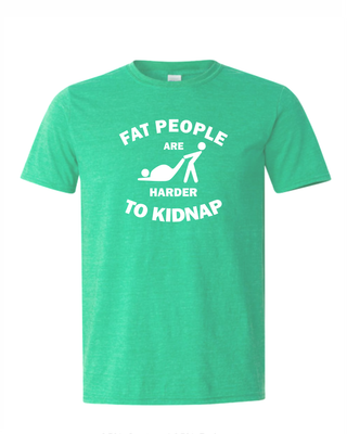 Custom &quot;Harder to Kidnap&quot; T-Shirt