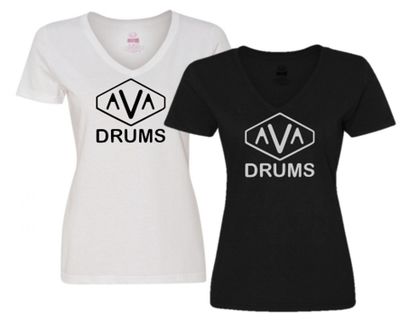 AVA Drums - Ladies V Neck