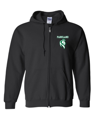Parkland Basketball - Adult/Youth Unisex Zip Hoodie