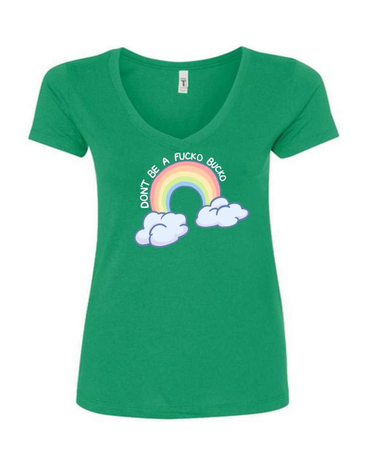 Bucko - Ladies V-Neck T-Shirt