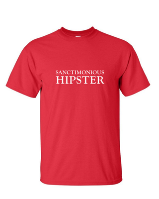 Sanctimonious Hipster - Unisex Softstyle T-Shirt